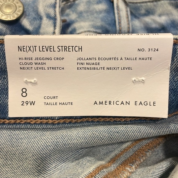 AE Ne(x)t Level Ripped High-Waisted Jegging Crop - Picture 5 of 5